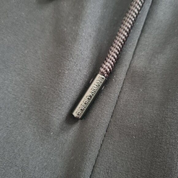 Giorgio Armani Men’s Black Jogger Pants - Size 56 - Picture 5 of 7